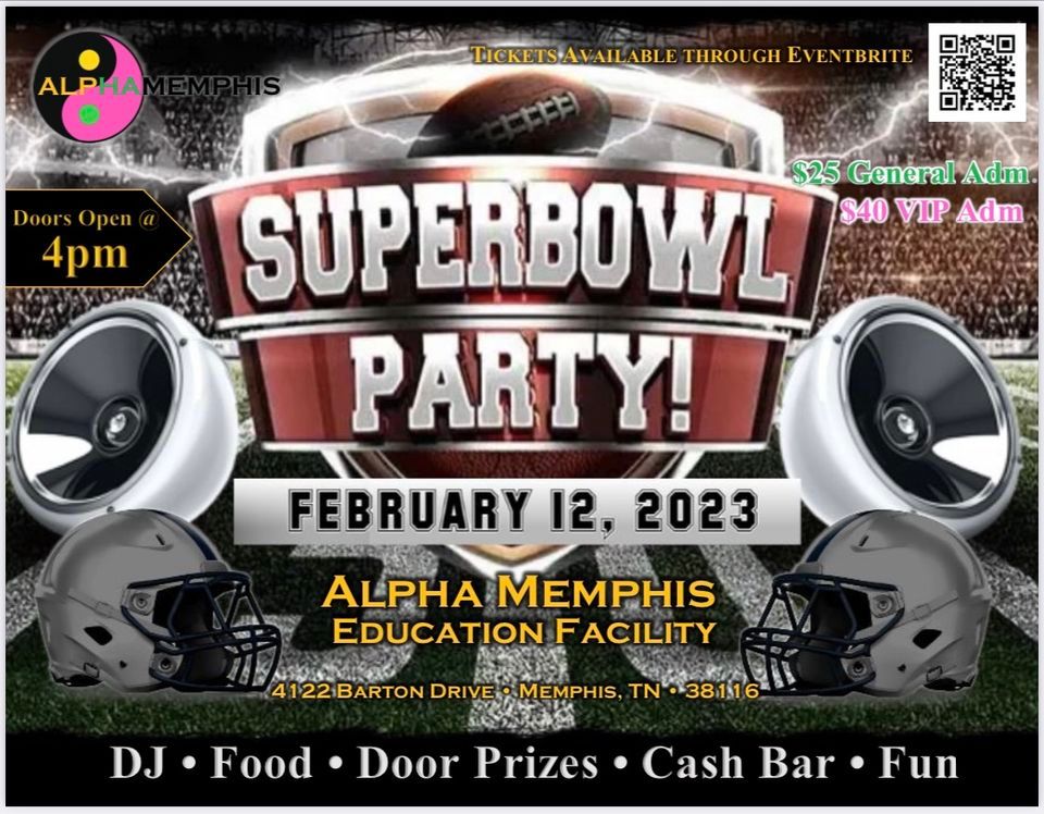 AlphaMemphis Ultimate Super Bowl Party