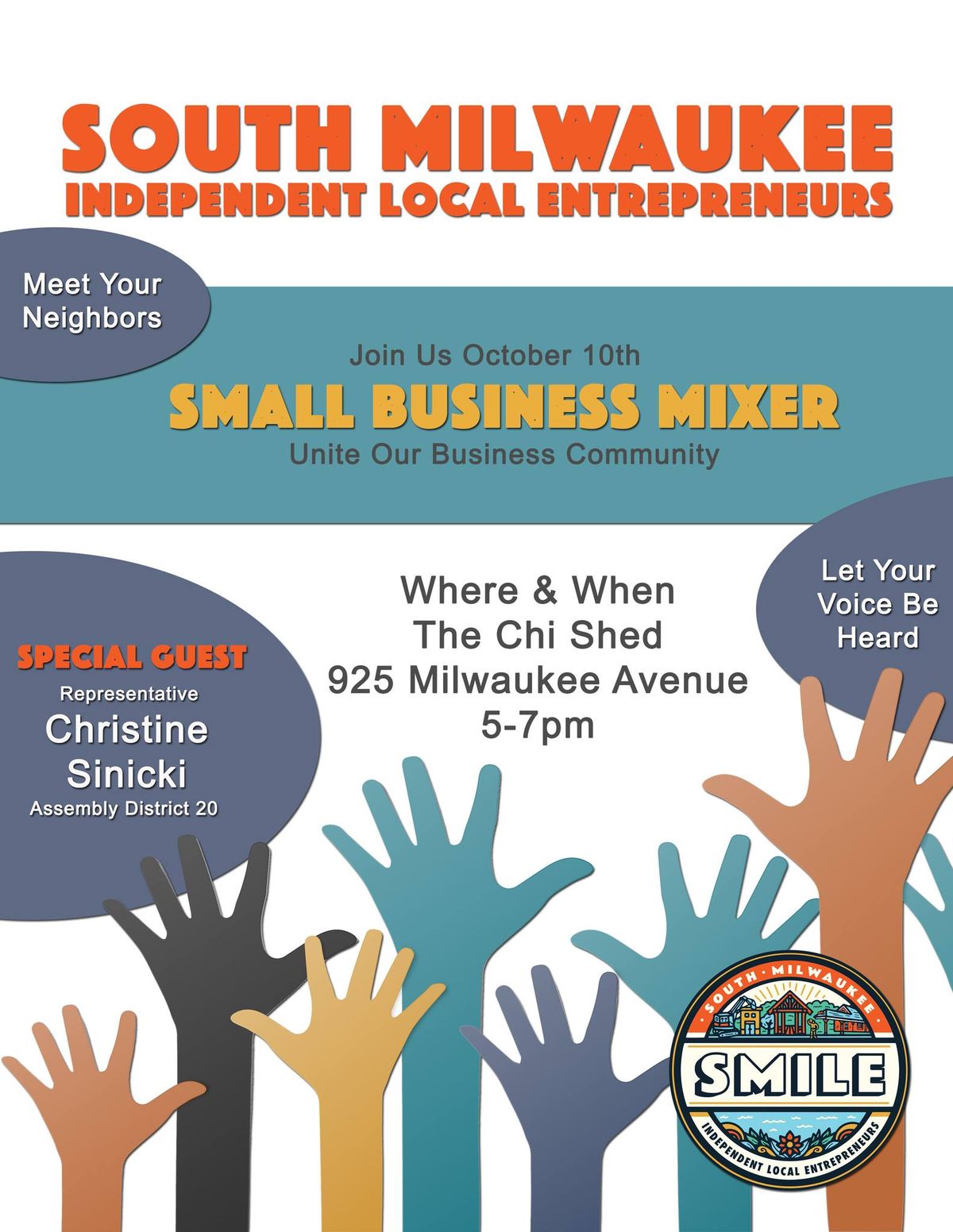 Small Business Mixer | South Milwaukee Independent Local Entrepreneurs