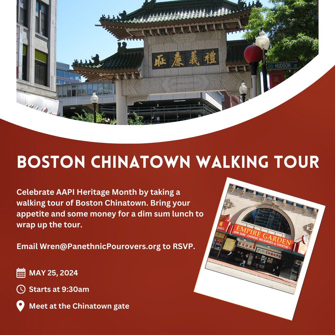Boston Chinatown Walking Tour