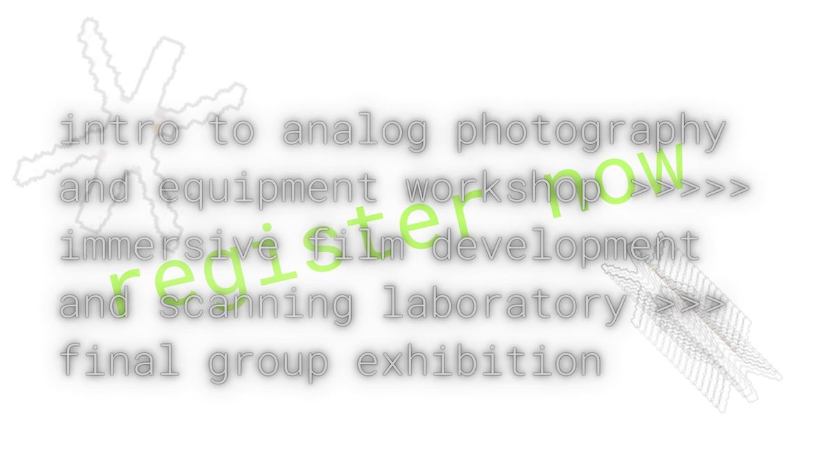 [analog] experience \u22b9 workshop registration OPEN