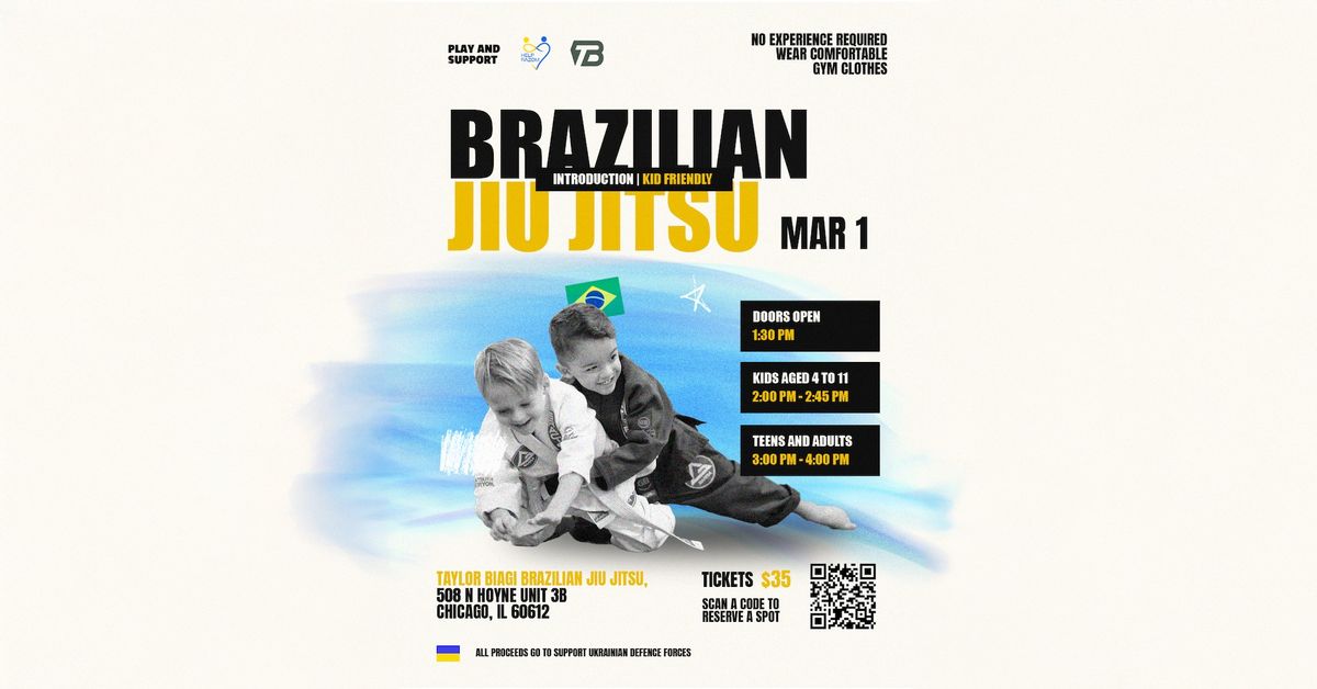 Charity Brazilian Jiu Jitsu Class