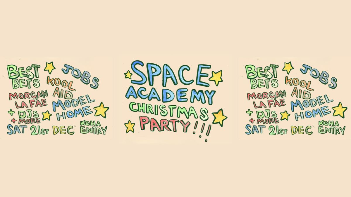 Space Academy Christmas Party!!!