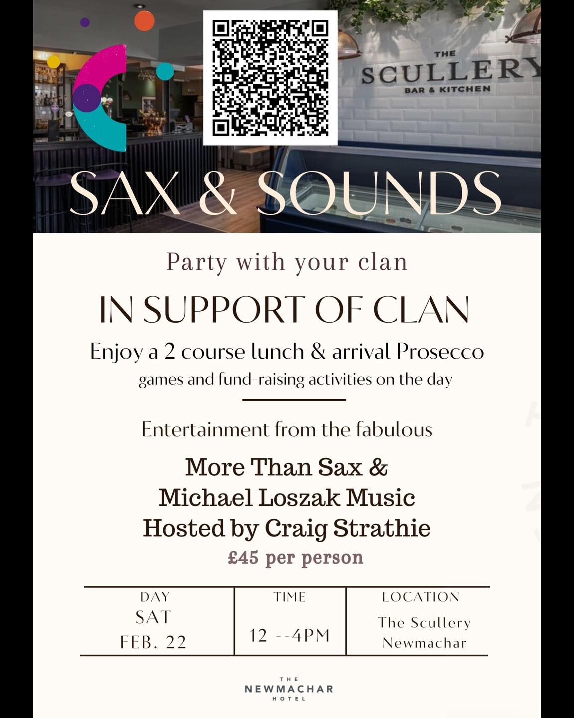 Sax & Sounds for Clan 