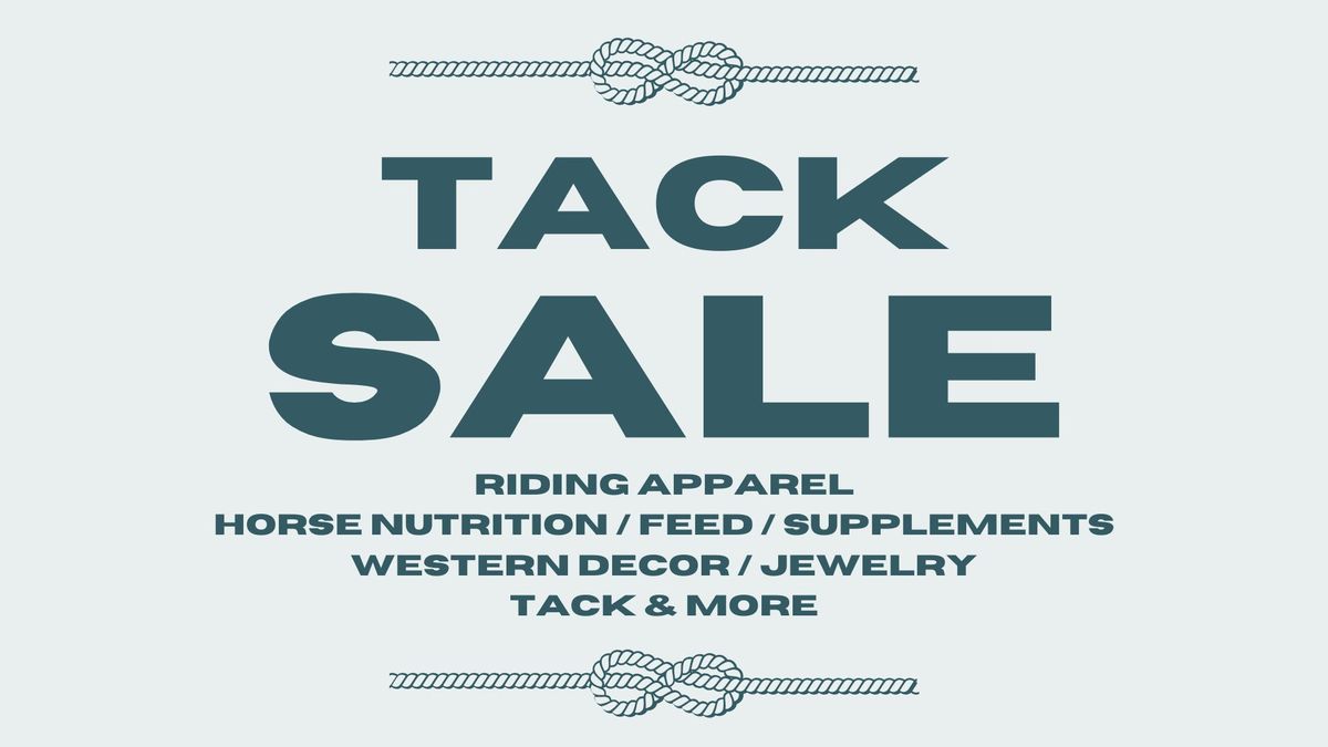 HRSC Tack Sale!