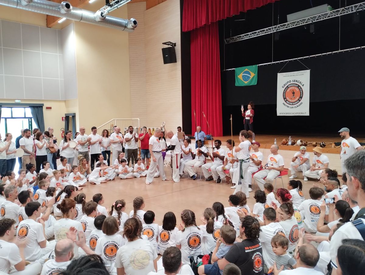 Brescia na ginga da Capoeira 2025