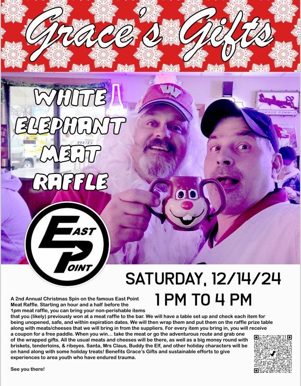 2nd Annual White Elephant Meat Raffle - Benefits Grace's Gifts      