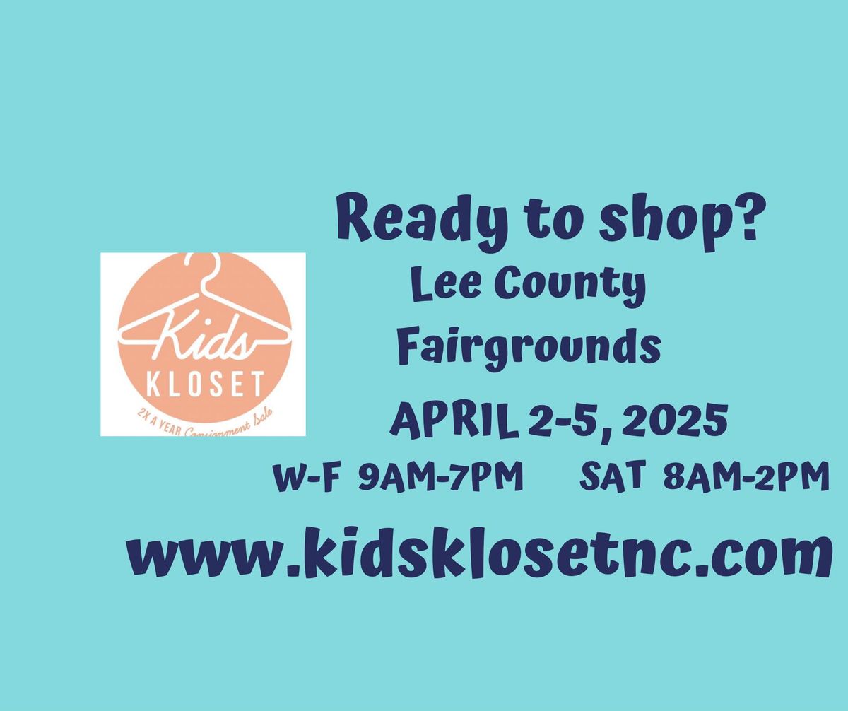 Kids Kloset Consignment Sale