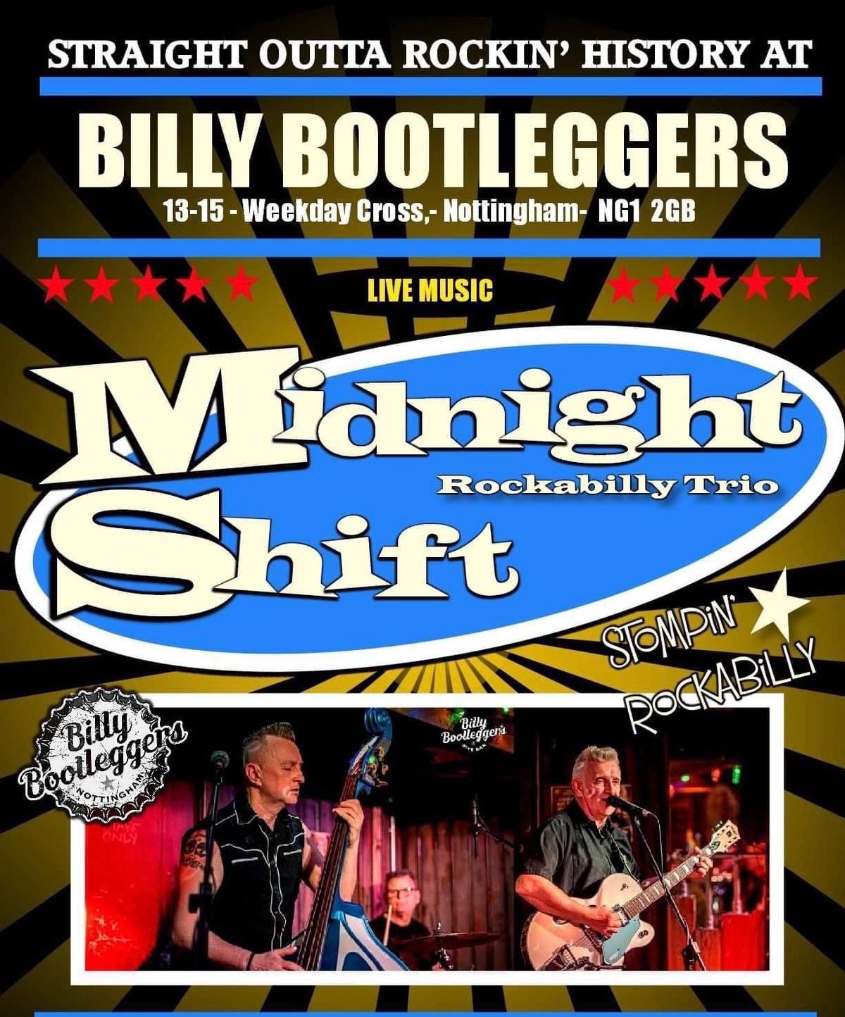 Midnight Shift- Live @ Billy\u2019s 