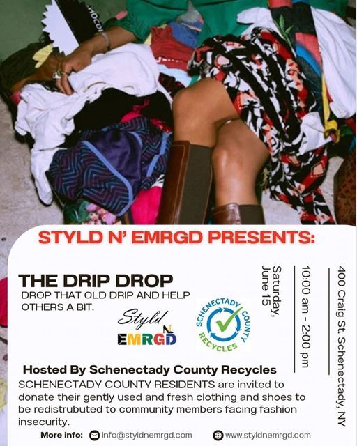  May Neighborhood Meeting featuring Jasenya McCauley of Styld N EMRGD on Fashion and Recycling