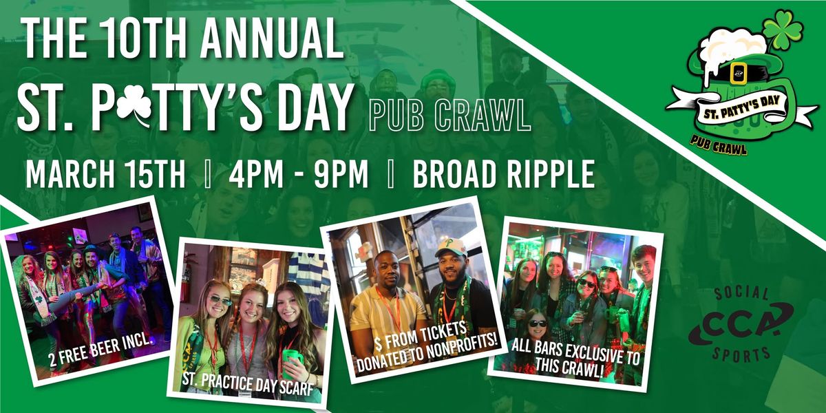 10th Annual St. Patty's Day Pub Crawl