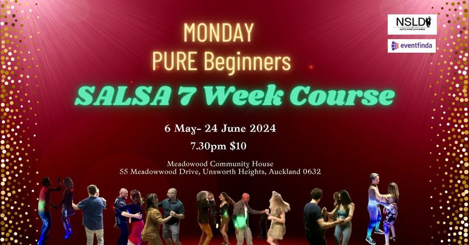 Monday Pure Beginners SALSA 7 Week Course
