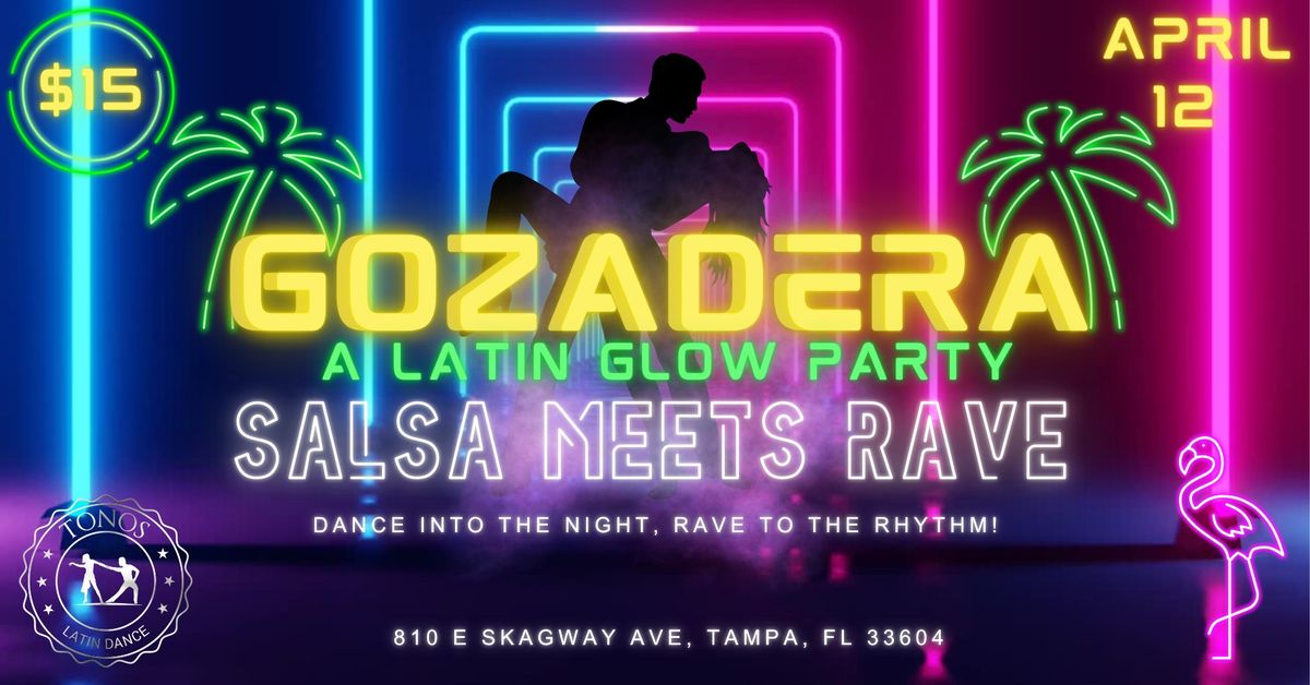 \ud83c\udf1f Gozadera: Latin Glow Dance Party \u2013 Salsa Meets Rave! \ud83c\udf1f