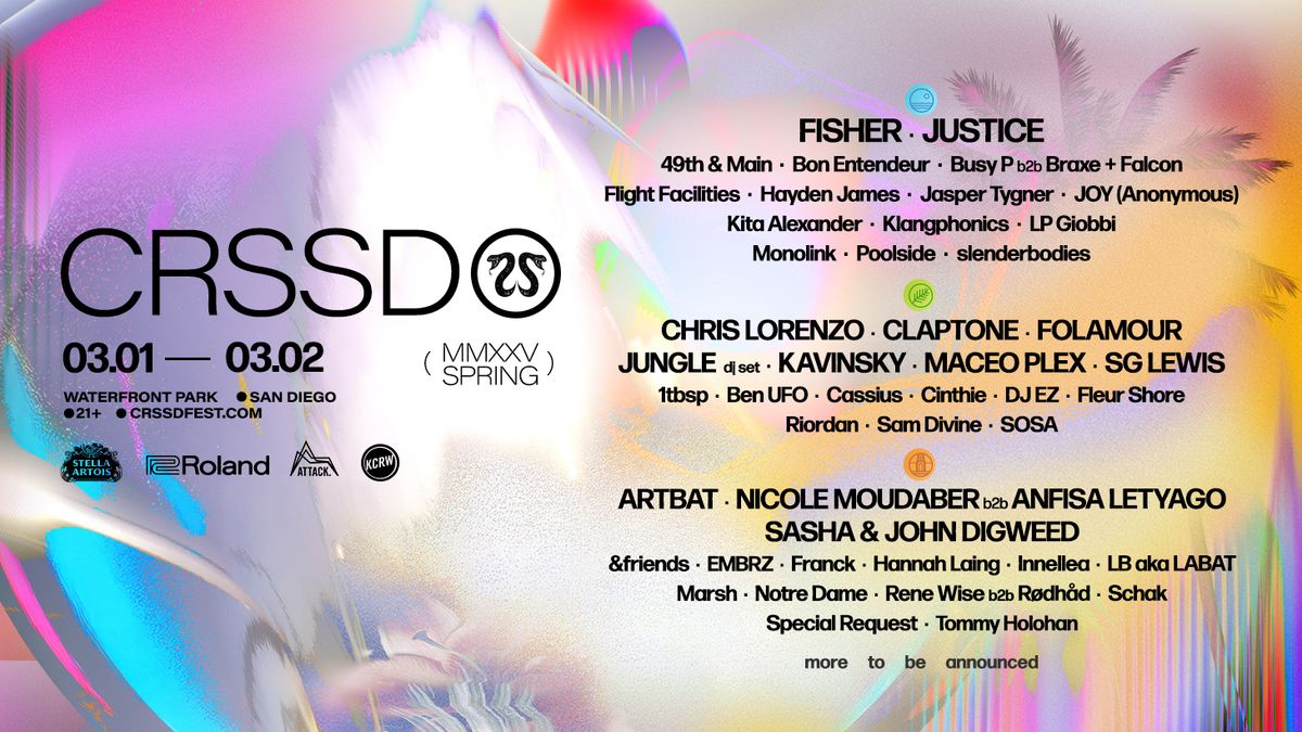 CRSSD Festival - (Saturday Pass)(21+)