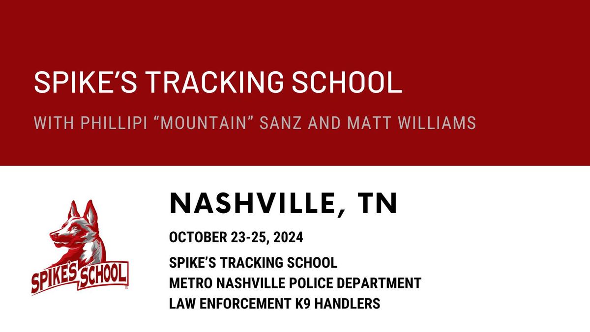 Spike's Tracking School