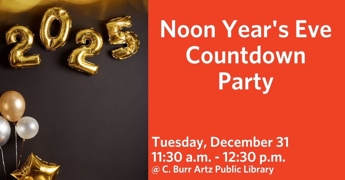 Noon Year's Eve Countdown Party