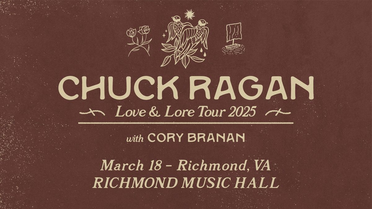 Chuck Ragan w\/ Cory Branan at Richmond Music Hall 3\/18\/25