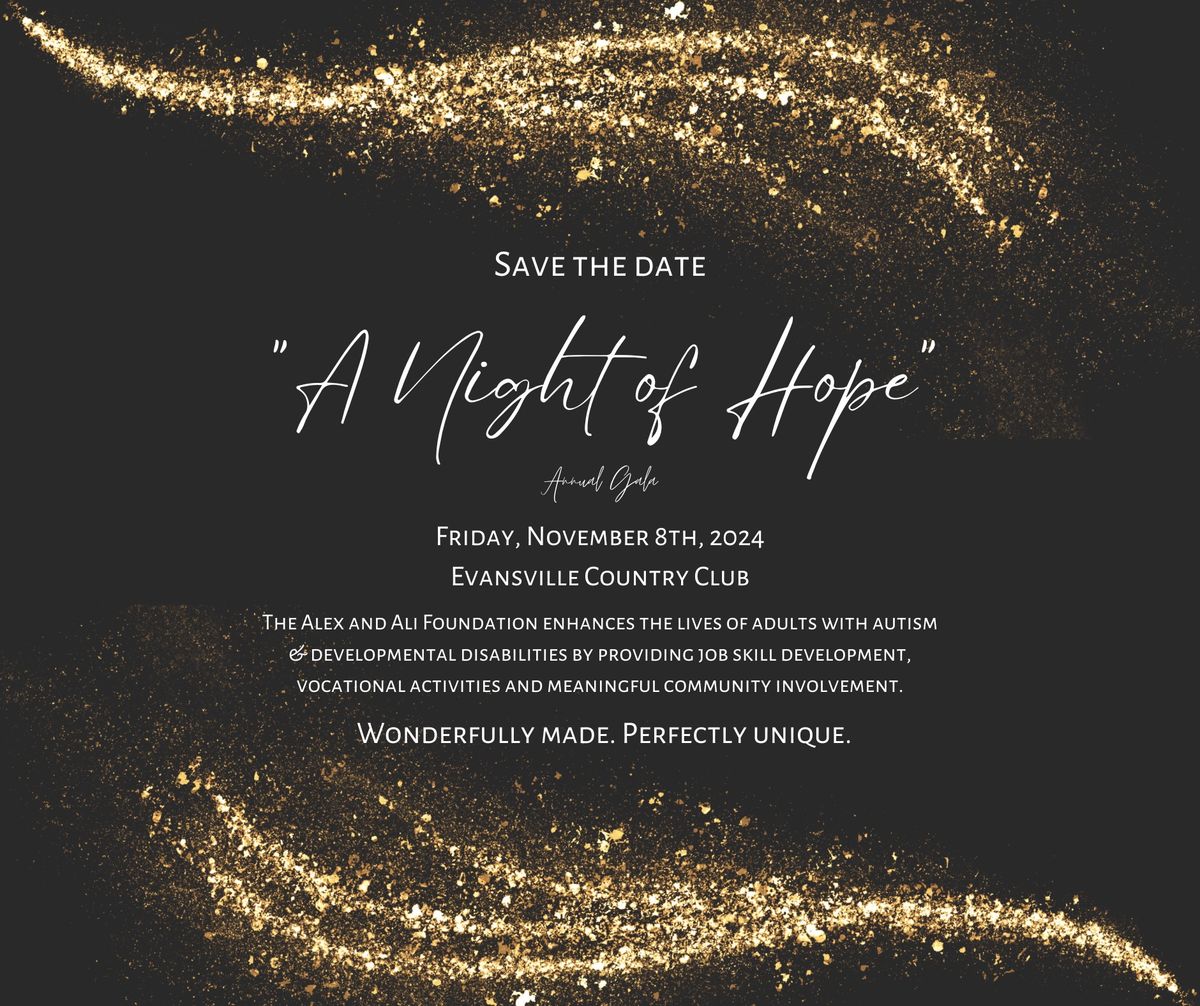 A Night of Hope Gala 2024 benefiting The Hope Gallery