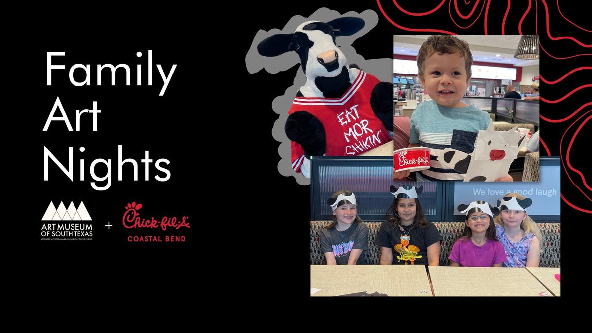 Family Art Nights, ChickfilA Staples and McArdle (4946 S Staples St