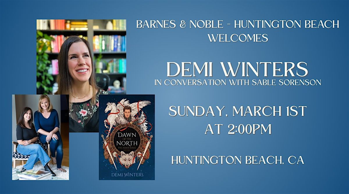 Demi Winters in conversation with Sable Sorenson at Barnes & Noble - HB