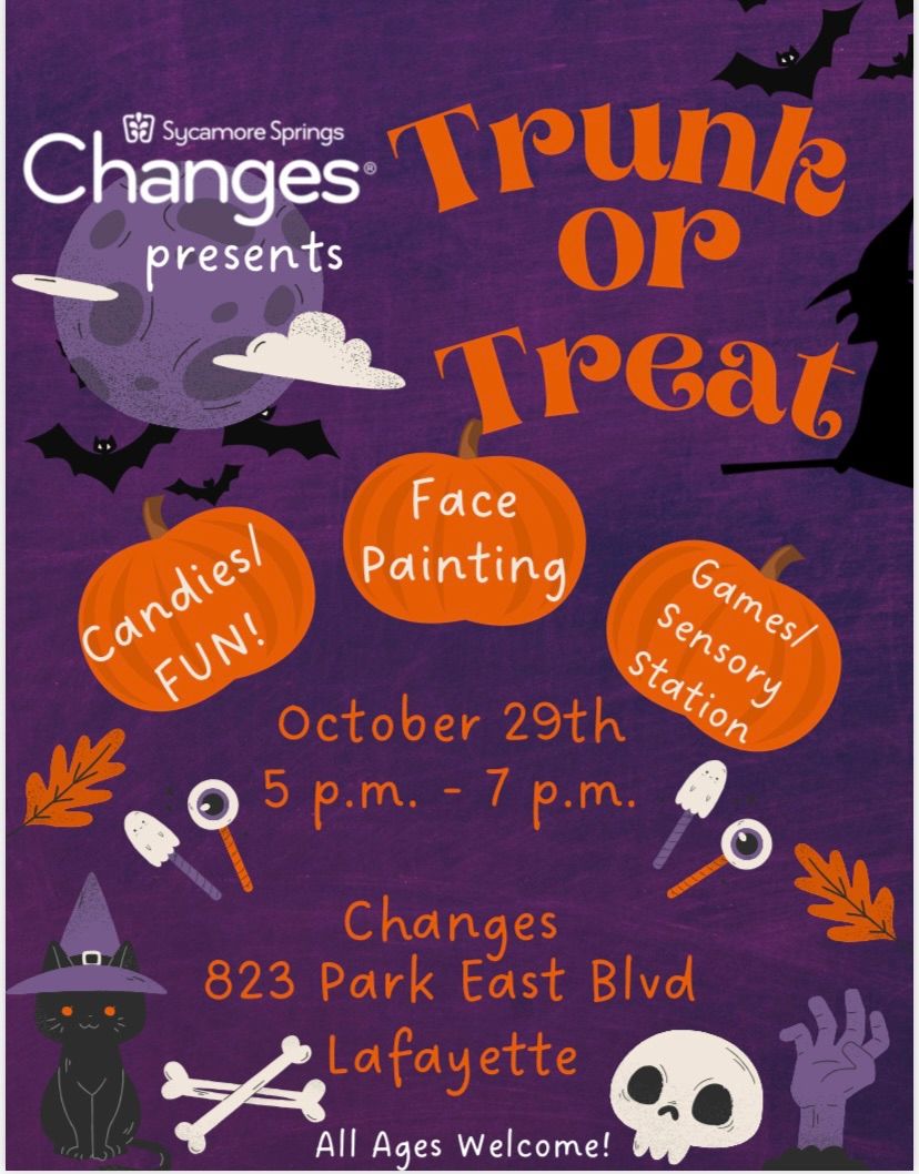 Changes Trunk or Treat