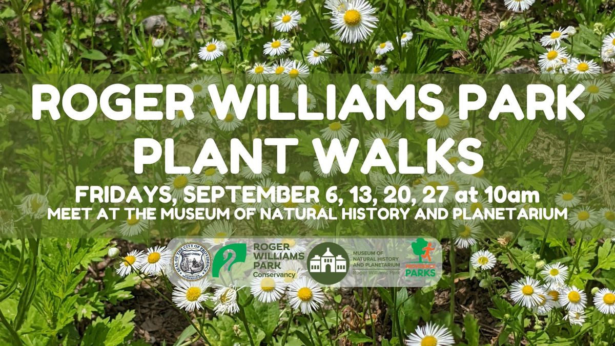 Plant Walk in Roger Williams Park