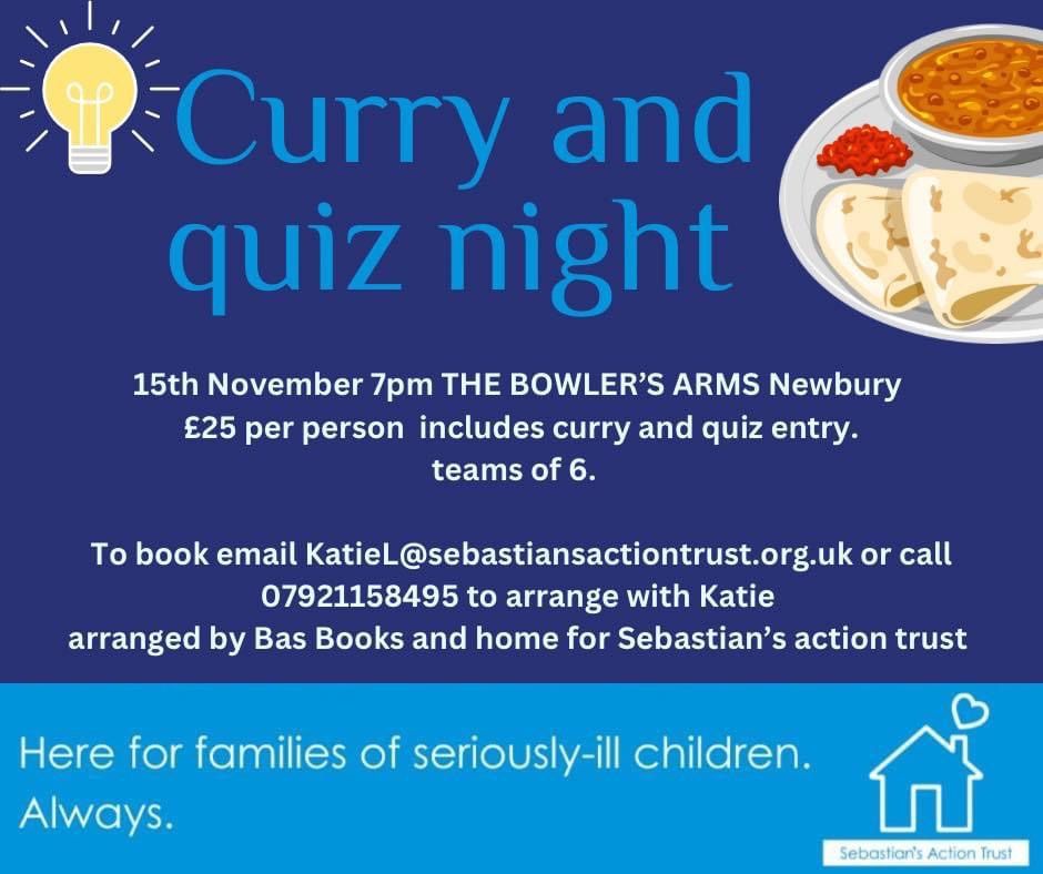 BBH curry and Quiz for Sebastian\u2019s action trust 