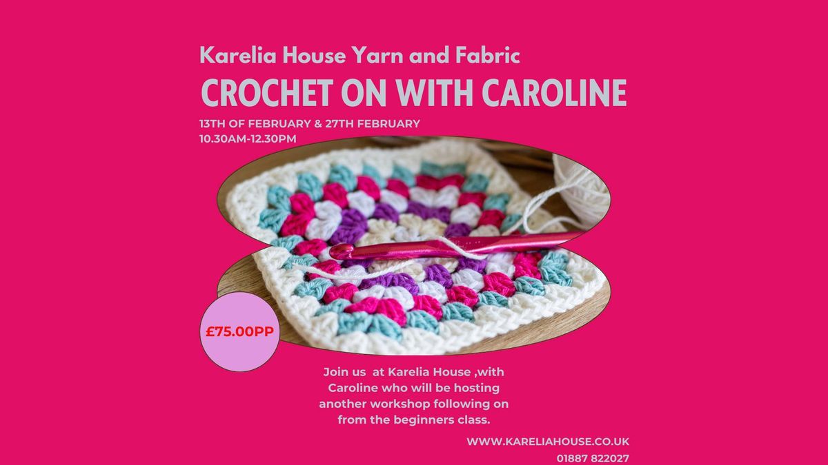  Crochet on with Caroline 