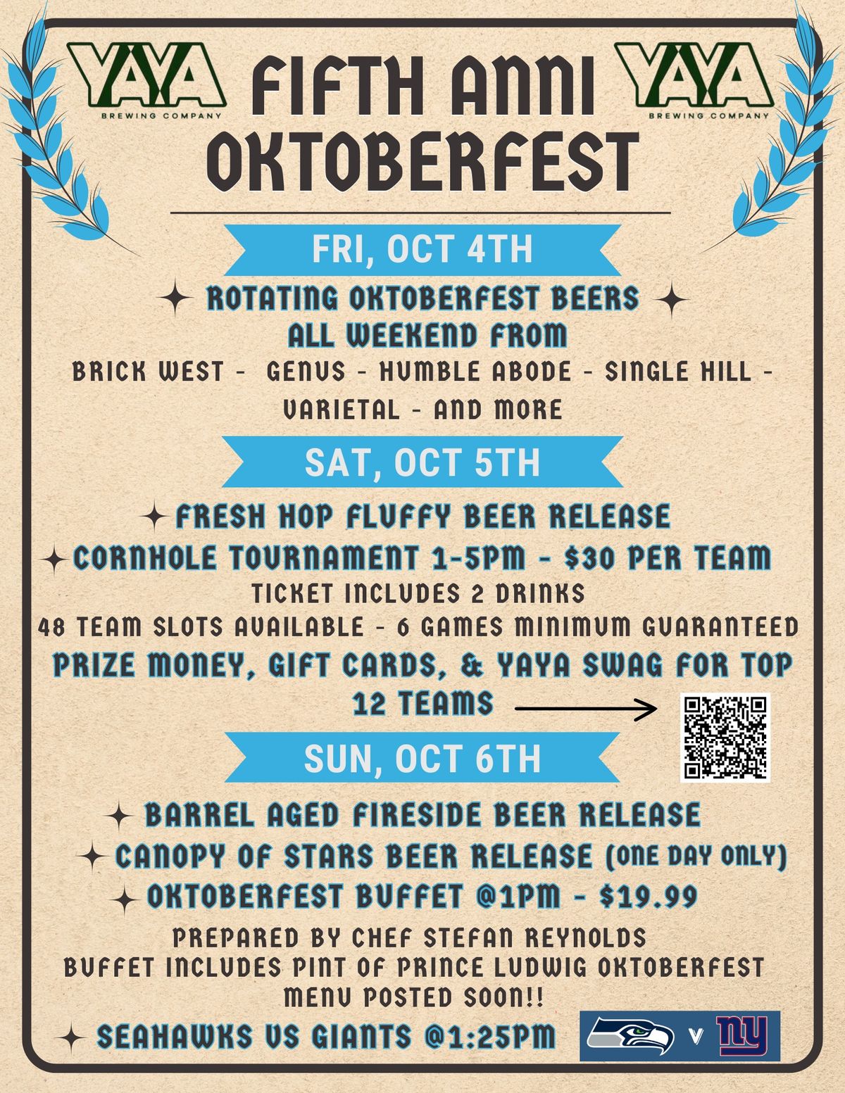 Fifth Anni Oktoberfest