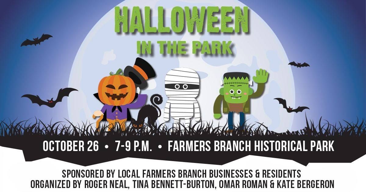 Halloween In The Park for Farmers Branch Residents ONLY