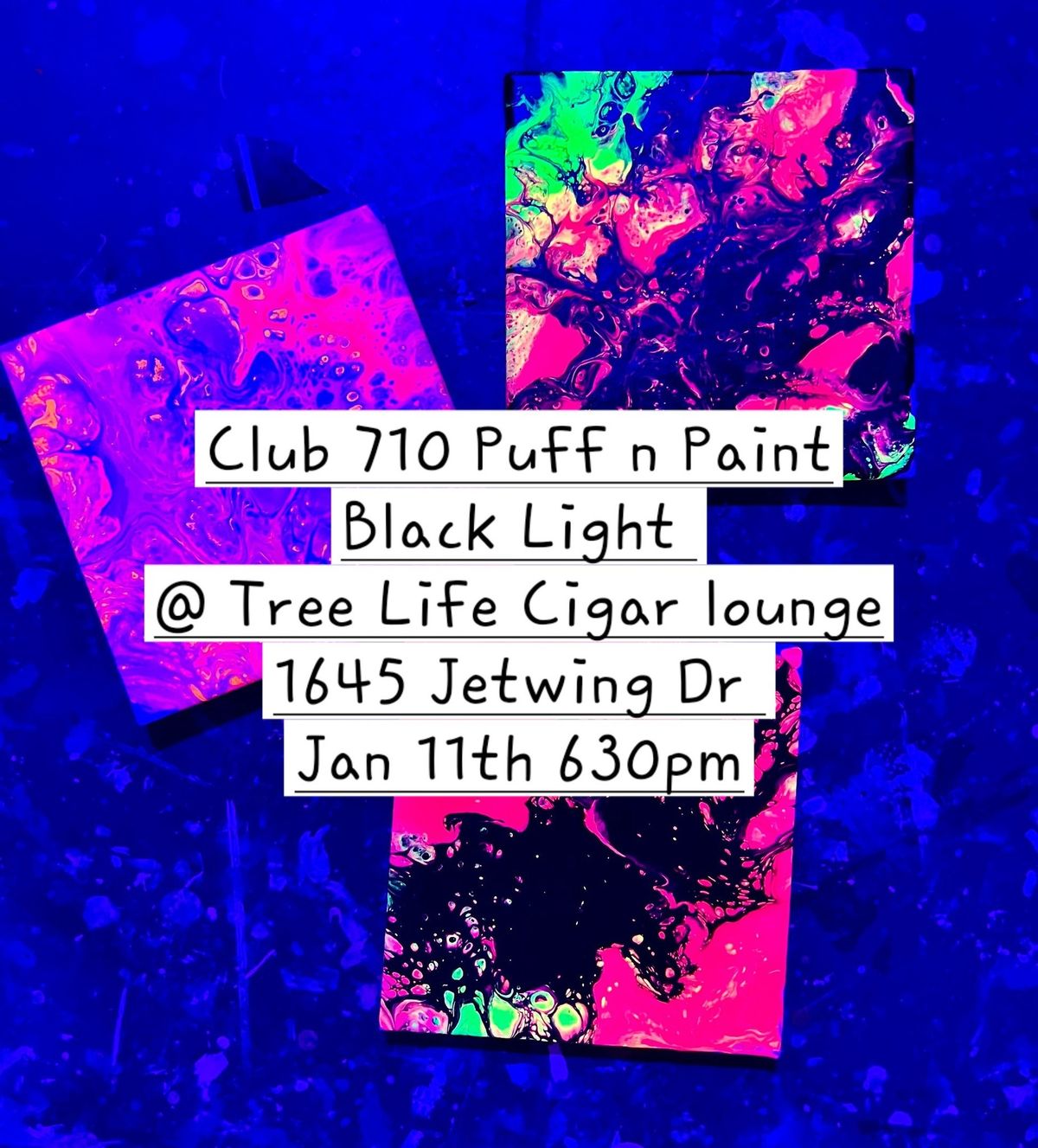 C710 Puff n Paint Blacklight 