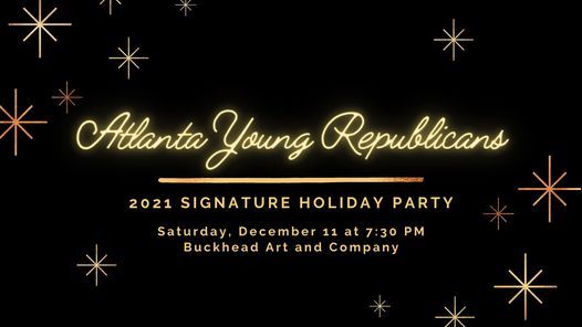 Atlanta Young Republicans 2021 Signature Holiday Party