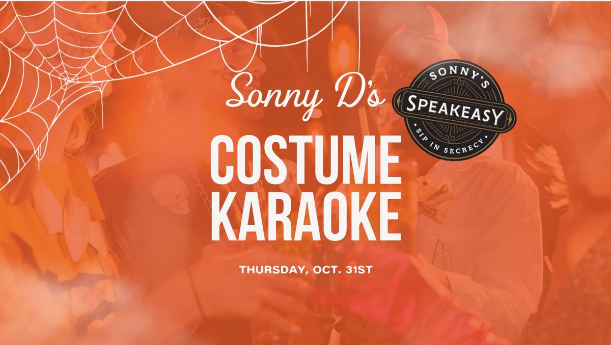 Halloween Costume Karaoke @ The Speakeasy 