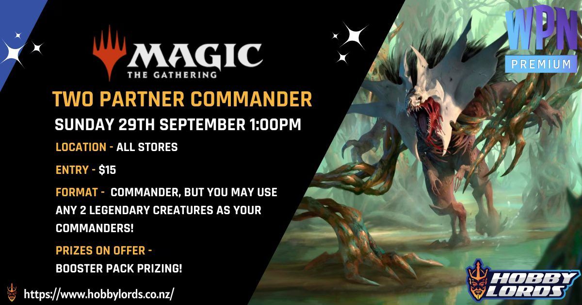 Magic: The Gathering - Two Partner Commander