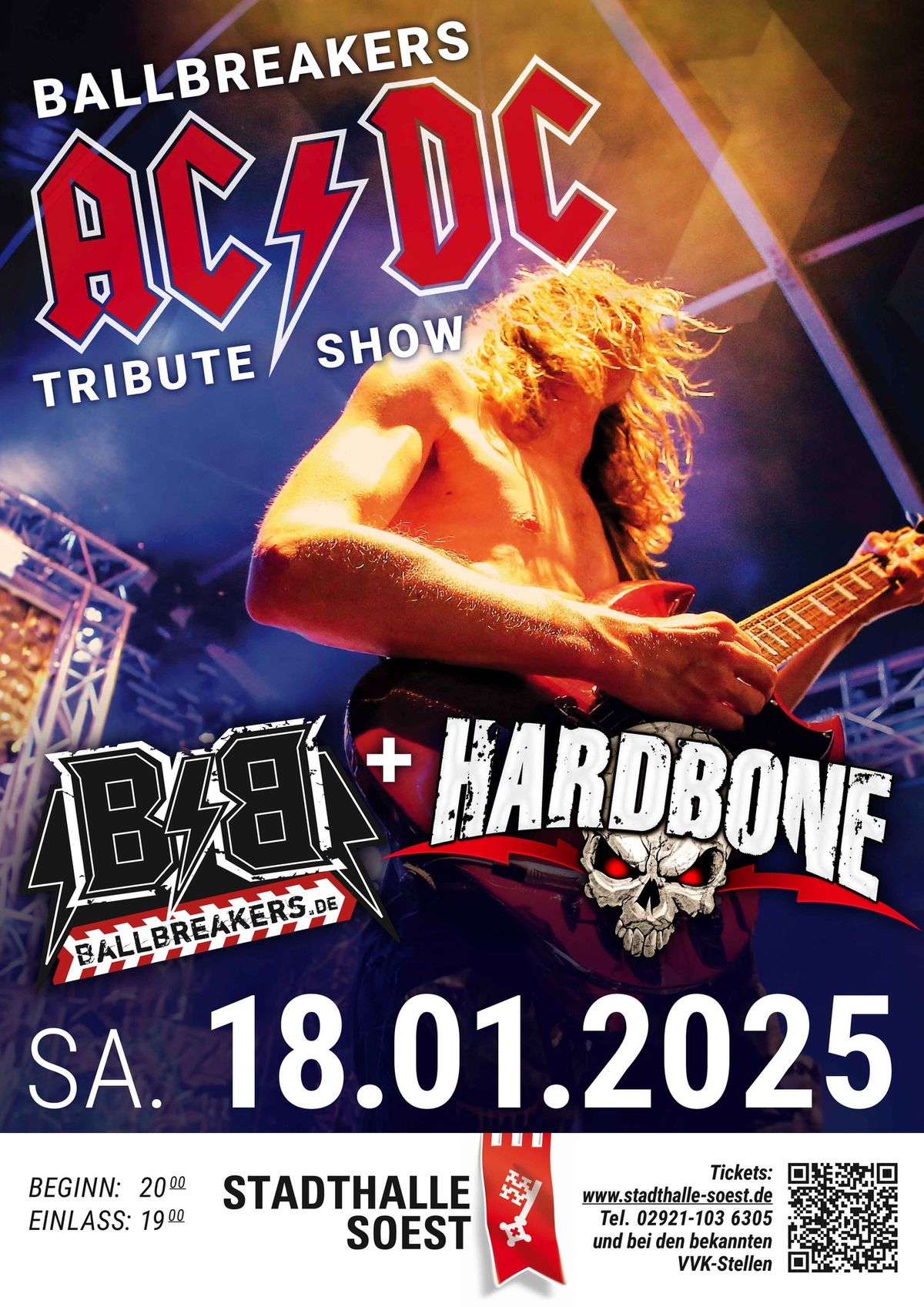 AC\/DC Tribute Show by BALLBREAKERS + HARDBONE