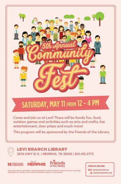 Levi Library's 5th Annual Community Fest