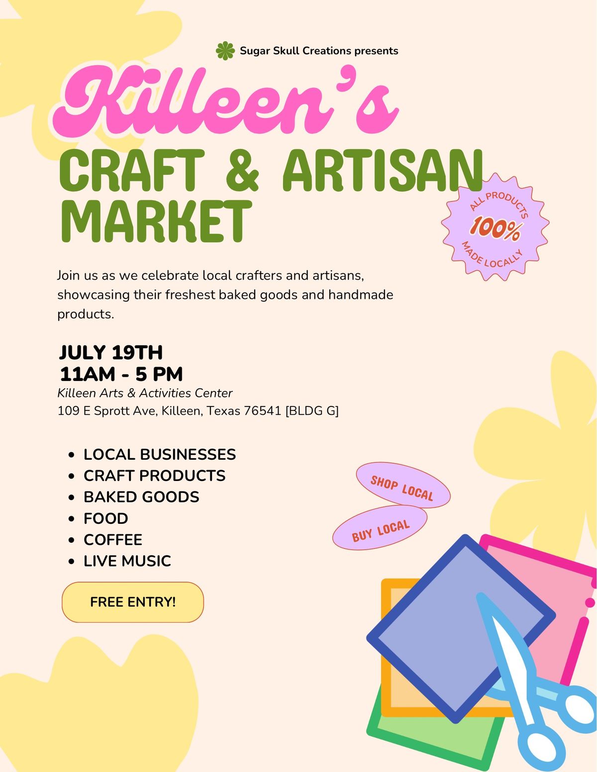 Killeen\u2019s Craft & Artisan Market 