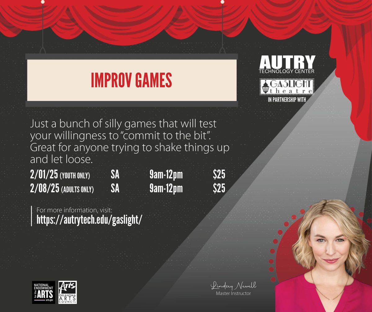 Improv Games - Adult Only Class