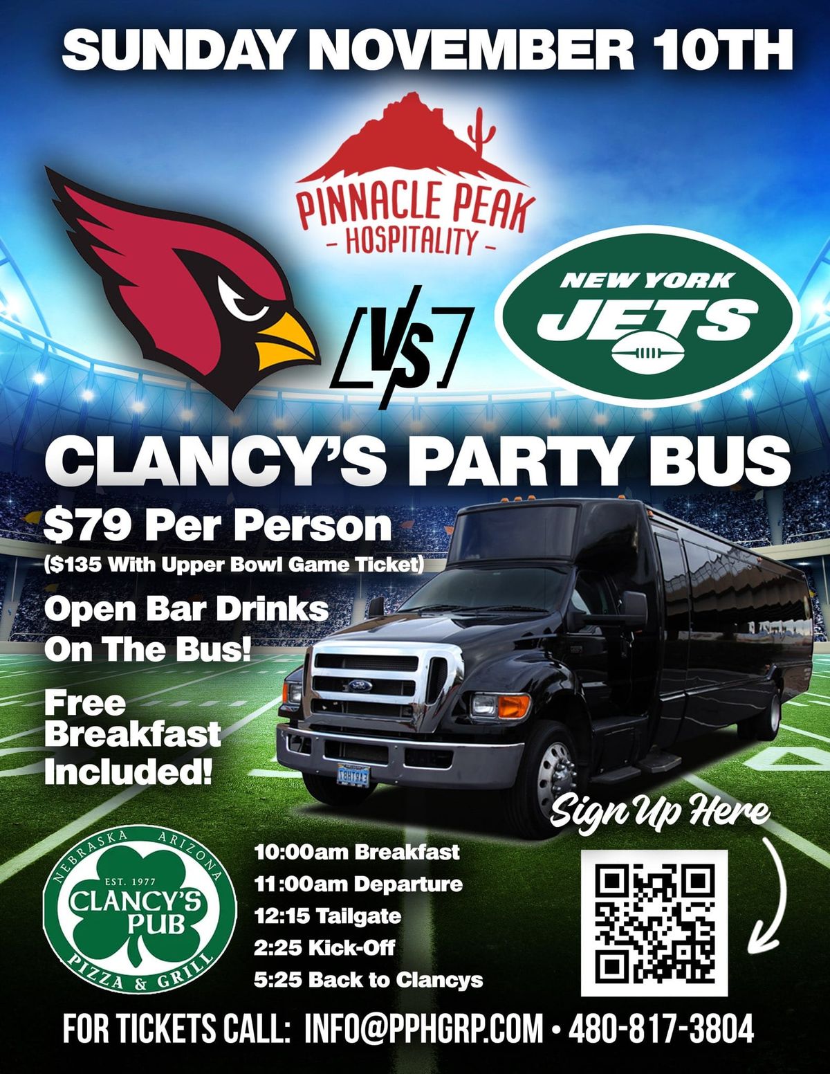 Jets and Cardinals Fans Event