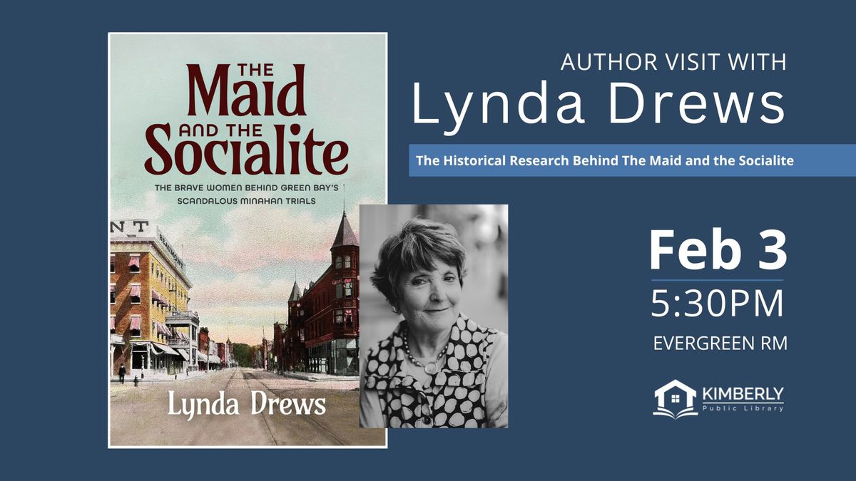 Author Visit with Lynda Drews: The Historical Research Behind The Maid and the Socialite