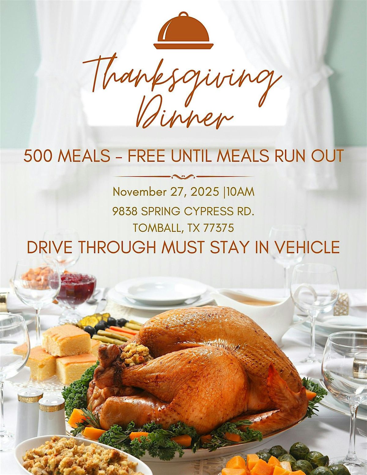 CHURCH RECONNECT FEEDS 500 THANKSGIVING DINNER