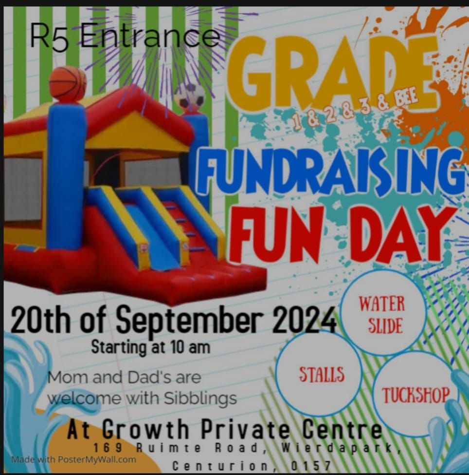 Grade 1 to 3 Fundraising 