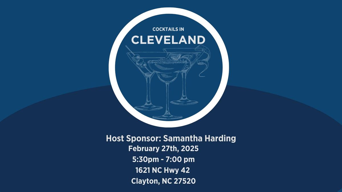 Cocktails in Cleveland: Hosted By - Samantha Harding