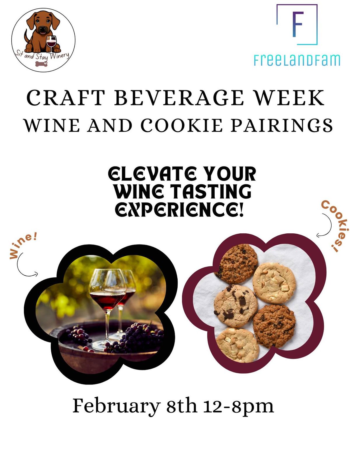 Craft Beverage Week - Wine and Cookie Pairing