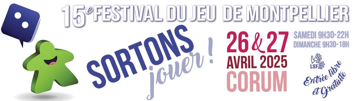 Sortons jouer | Festival du jeu de Montpellier