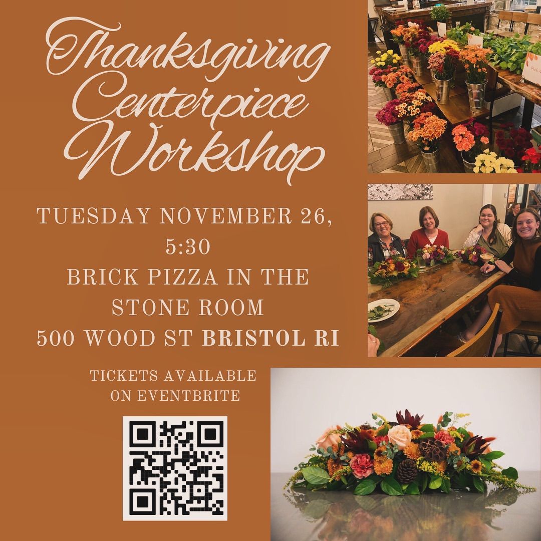 Thanksgiving Centerpiece Workshop at Brick Pizza Co. 