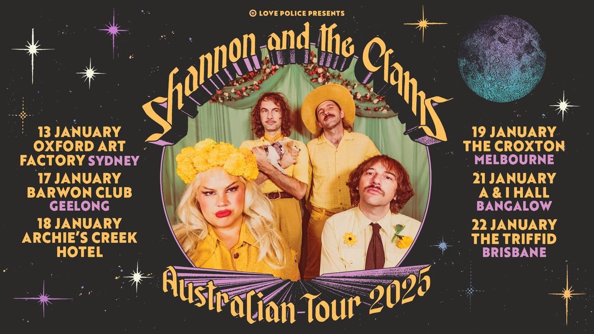 SHANNON AND THE CLAMS - BANGALOW