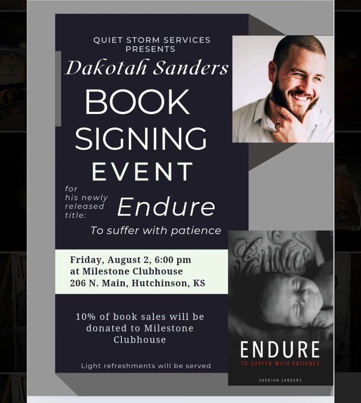 Dakotah Sanders Book Signing Event