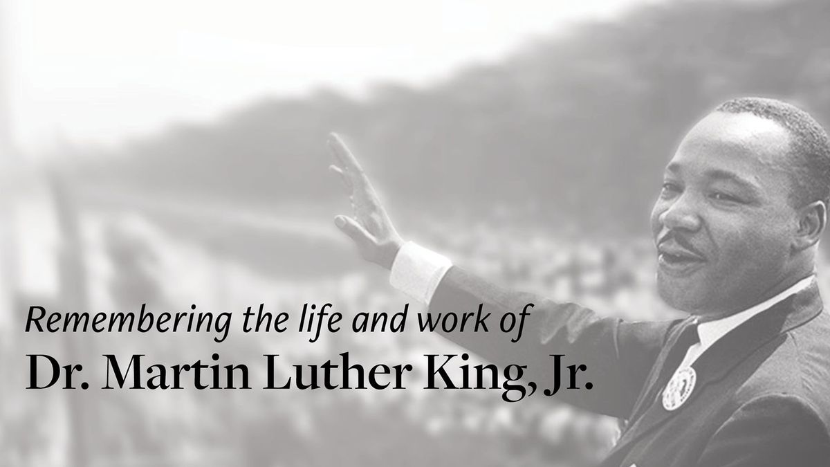 Dr. Martin Luther King, Jr Community Celebration