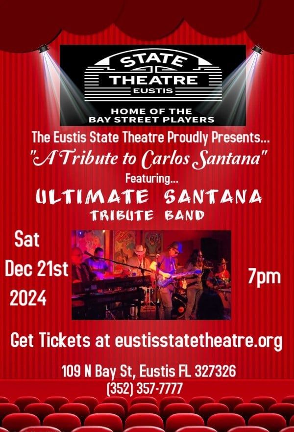 A Tribute to Carlos Santana featuring Ultimate Santana tribute band