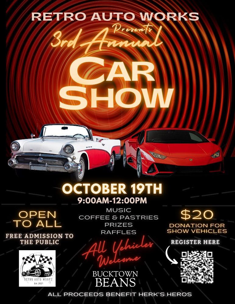 3rd Annual Car Show! \ud83d\ude97\u2728